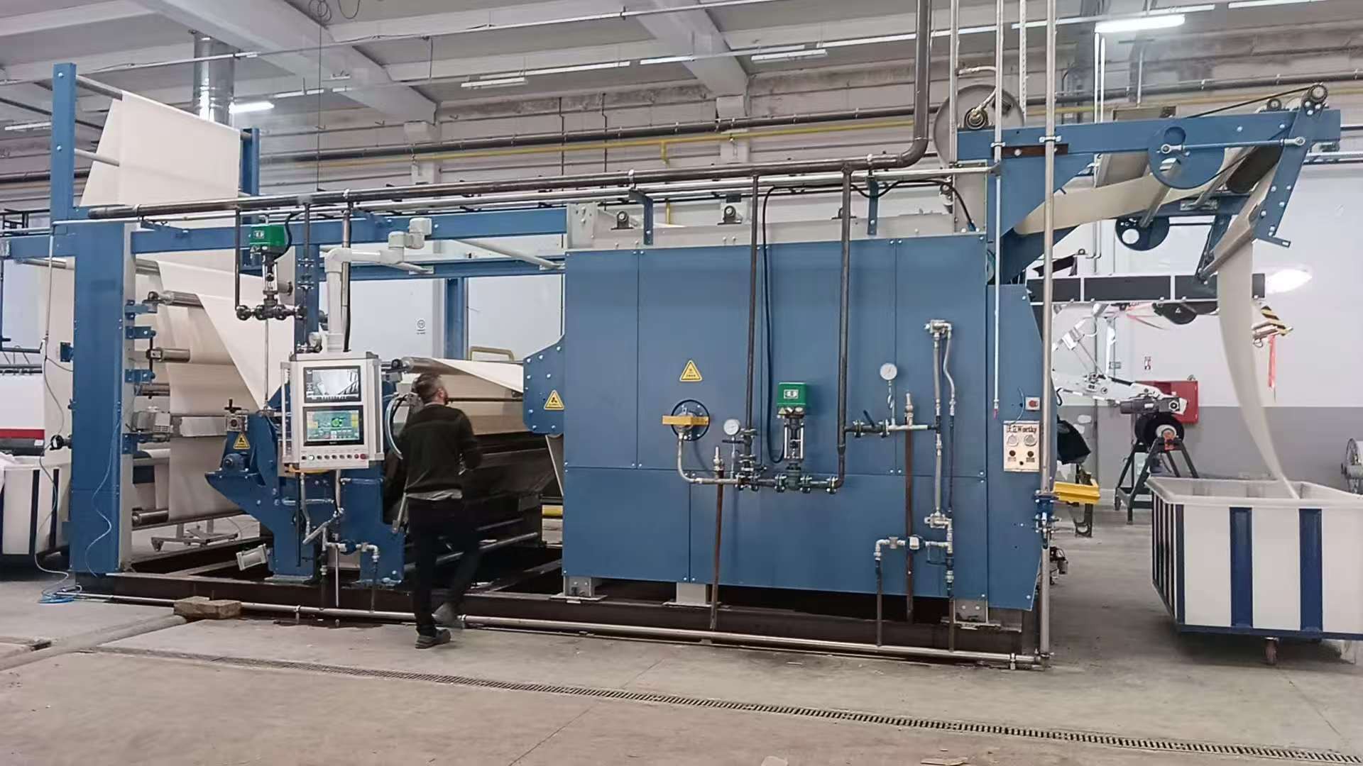 Màquina de SanForització (no - Fabric de denim)